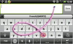 SlideIT Keyboard French (QWERTZ) Language Pack for Android