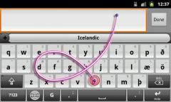 SlideIT Keyboard Icelandic Language Pack for Android