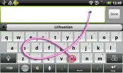 SlideIT Keyboard Lithuanian Language Pack for Android