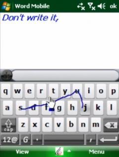 SlideIT Keyboard for Windows Mobile