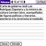 SlovoEd Classic English-Spanish & Spanish-English dictionary for Palm OS