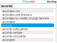 SlovoEd Classic French-Italian & Italian-French Dictionary for BlackBerry