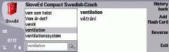 SlovoEd Compact Czech-Swedish & Swedish-Czech dictionary for Nokia 9300 / 9500