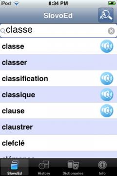 SlovoEd Compact French-Romanian Dictionary (iPhone/iPad)