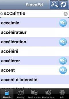 SlovoEd Compact French-Spanish & Spanish-French Dictionary (iPhone/iPad)