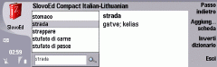 SlovoEd Compact Italian-Lithuanian & Lithuanian-Italian dictionary for Nokia 9300 / 9500