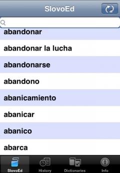 SlovoEd Compact Italian-Spanish & Spanish-Italian Dictionary (iPhone/iPad)