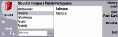 SlovoEd Compact Polish-Portuguese & Portuguese-Polish dictionary for Nokia 9300 / 9500