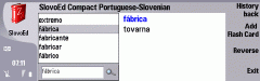 SlovoEd Compact Portuguese-Slovenian & Slovenian-Portuguese dictionary for Nokia 9300 / 9500