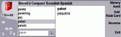 SlovoEd Compact Spanish-Swedish & Swedish-Spanish dictionary for Nokia 9300 / 9500