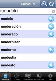 SlovoEd Compact Spanish-Swedish & Swedish-Spanish Dictionary (iPhone/iPad)