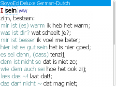SlovoEd Deluxe Dutch-German & German-Dutch Dictionary for BlackBerry