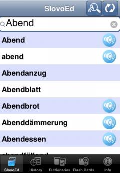 SlovoEd Deluxe German-Italian & Italian-German Dictionary (iPhone/iPad)