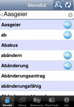 SlovoEd Deluxe German-Spanish & Spanish-German Dictionary (iPhone/iPad)