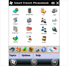 Smart French Talking Phrasebook for Windows Mobile