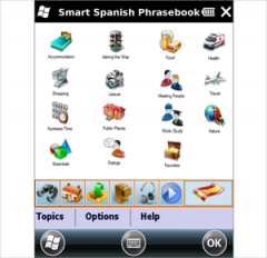 Smart Spanish Talking Phrasebook for Windows Mobile