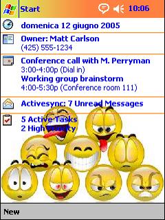 Smiley VGA Theme for Pocket PC