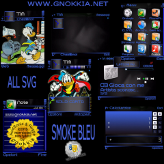 Smoke Bleu Theme