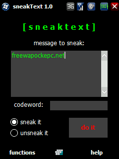 SneakText