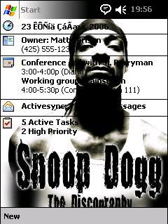 Snoop Dogg AJ Theme for Pocket PC