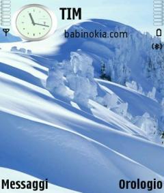 Snow Theme for Nokia N70/N90