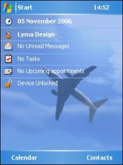 Soaring High Theme for Pocket PC