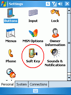 Softkeys Control Panel Applet (SoftKeyAppletEx)