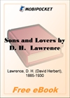 Sons and Lovers for MobiPocket Reader
