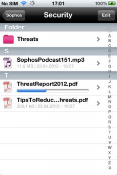Sophos Mobile Encryption for iPhone/iPad