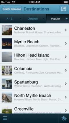 South Carolina Travel Guide by Triposo for iPhone/iPad