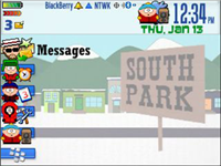 Southpark Theme for BlackBerry 8700