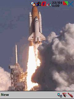Space Shuttle Launch Theme for Pocket PC