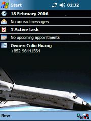 Space Shuttle Theme for Pocket PC