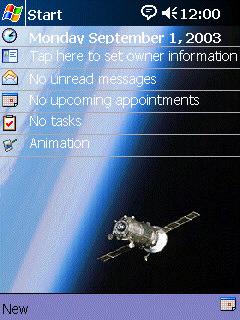 Space Station v7 BJH Theme for Pocket PC