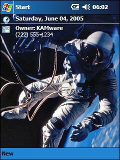 Space Walk Theme for Pocket PC