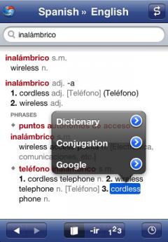 Spanish-English Translation Dictionary and Verbs