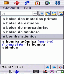 Spanish-Portuguese and Portuguese-Spanish dictionary (UIQ2.x)