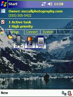 Spb Big Alaska Ext Theme for Pocket PC