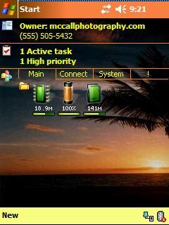 Spb Daybreak Bahamas Ext Theme for Pocket PC