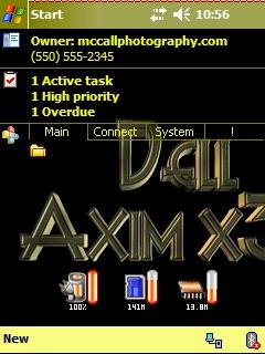 Spb Dell Axim Ext Theme for Pocket PC