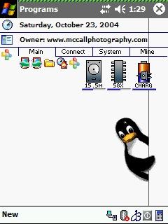 Spb Linux Ping Ext Theme for Pocket PC