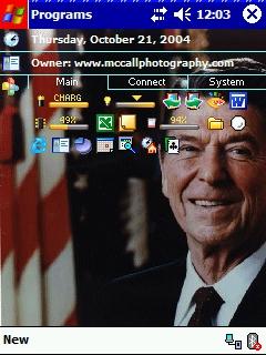 Spb Reagan Ext Theme for Pocket PC