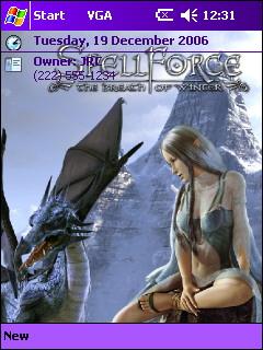 Spellforce, Breath of Winter JRC Theme for Pocket PC
