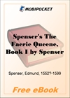 Spenser's The Faerie Queene, Book I for MobiPocket Reader