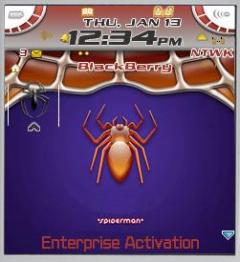 Spiderman 3 Theme for Blackberry 7100