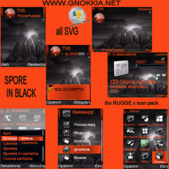 Spore in Black Theme