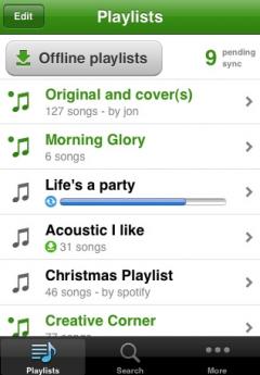 Spotify Mobile (iPhone)