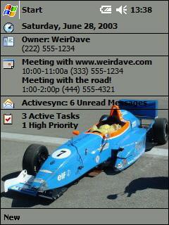 St Petersburg Grand Prix 06 Theme for Pocket PC