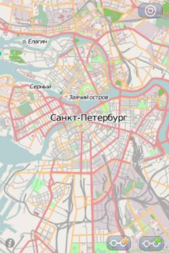 St. Petersburg (Russia) Offline Streetmap