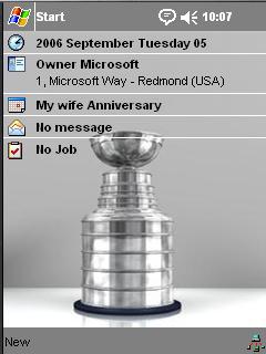 Stanley Cup GB Theme for Pocket PC